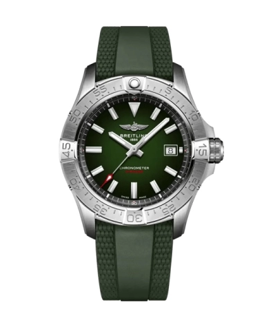 Review Breitling Avenger Automatic Wings Green Replica watch A173285B1L1S1
